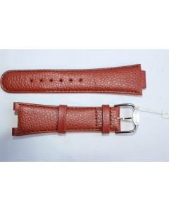 Bracelet pour montre cuir brun TISSOT 24 mm