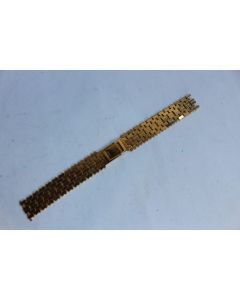Bracelet montre plaqué or 17 mm