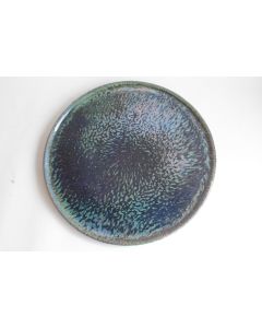 Plat grès flammé Alphonse Cytère Unis France Rambervillers 