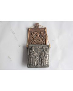 Icône orthodoxe de voyage Notre Dame du Signe XVIIIe siècle