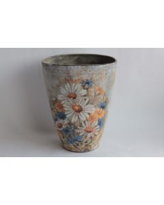 Vase céramique Alexandre KOSTANDA Vallauris Marguerites