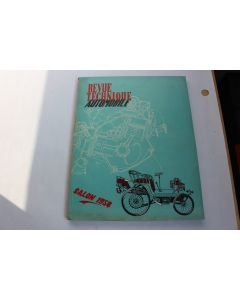 Revue Technique Automobile Salon automobile 1954
