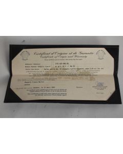 FRANCK MULLER Certificat d'origine Garantie Montre 1752 QZD BAG OG
