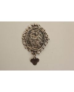 Médaille de baptême argent Sainte Anne 1813 XIXe siècle