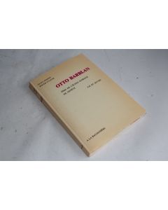 Otto Barblan père de l'école d'orgue de Genève vie et œuvre 1976
