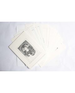 Lot 24 Planche Gravure sujet diverse La poste 2005-2010