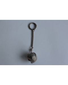 Ancienne boite cœur argent H'Mong Nord du Vietnam