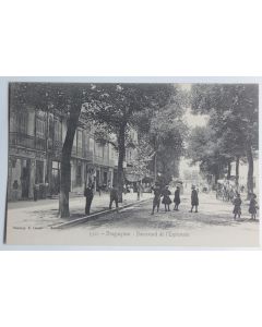 CPA Var Draguignan Boulevard de l'Esplanade