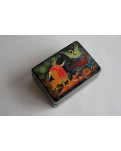 Petite Boîte laquée Russe Palekh 1971