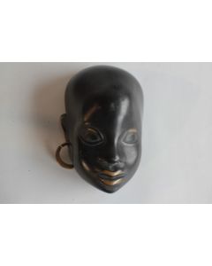 Karl HAGENAUER Masque africain Bronze Viennois