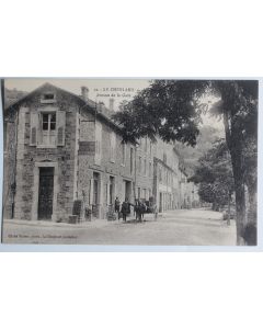 CPA Ardèche Le Cheylard Avenue de la Gare