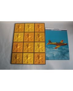 BREITLING Panneau décoratif Présentoir vitrine montres Display Avion