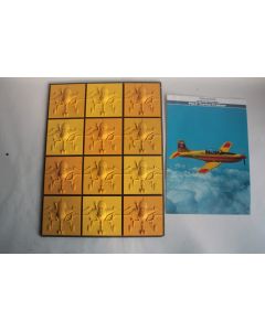 BREITLING Panneau décoratif Présentoir vitrine montres Display Avion