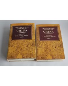 Livre The Cambridge history of China vol 10-11 1er édition 1978