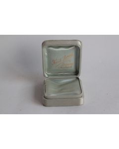 Ancien écrin pour bijoux satin Kerrels Laurent Bruxelles