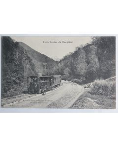 CPA Isère Voies ferrées du Dauphiné Gorge d'Uriage Belledonne