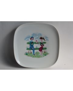 PEYNET Assiette porcelaine Rosenthal Studio-Linie