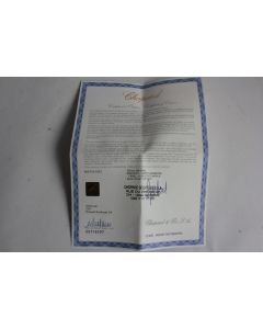 CHOPARD Garantie pour bracelet Happy Diamonds 