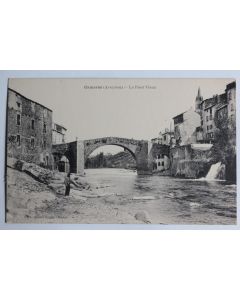 CPA Aveyron Camarès Le Pont Vieux