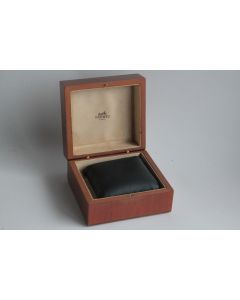 HERMES Écrin pour montre bois laqué