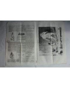 Ancien Journal Le Charivari 6 Septembre 1840 N° 251 Les Beigneurs