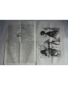 Ancien Journal Le Charivari 23 Septembre 1840 N° 268 Bureaux commissaire