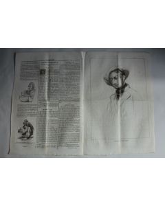 Ancien Journal Le Charivari 24 Septembre 1840 N° 269 Portrait d'Elisabide