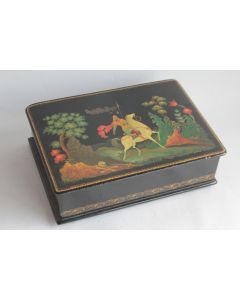 Boîte laquée Russe Palekh Kolesov Mikhail Ivanovich 1955