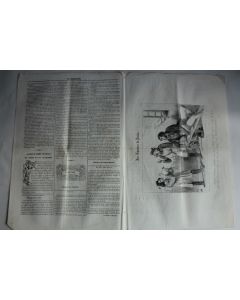 Ancien Journal Le Charivari 7 Août 1840 N° 220 Les gamins de Paris