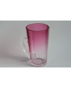 Ancien Verre de cure cristal gradué gravé Karlsbad