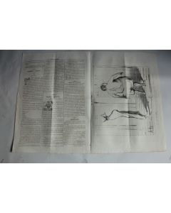 Ancien Journal Le Charivari 22 Septembre 1840 N° 267 Les Baigneurs