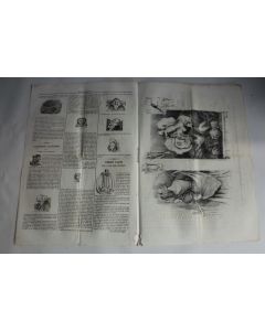 Ancien Journal Le Charivari 21 Août 1840 N° 234 Parlez à la Portière