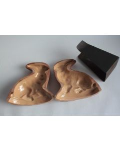 Moule à chocolat terre vernissée Lapin