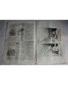 Ancien Journal Le Charivari 9 Août 1840 N° 222 Les Baigneurs