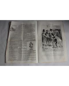 Ancien Journal Le Charivari 4 Septembre 1840 N° 249 Bohémiens de Paris