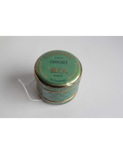 Boîte à fil tôle Cordonnet pour crochet Manufacture Parisienne MFA