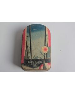 Ancienne boite flacon Parfum Ciel Bleu Cheramy Paris
