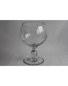 Coupe cristal taillé Vignes Roumanie