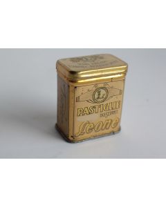 Boîte médicaments tôle lithographiée Pastiglie Leone Italie