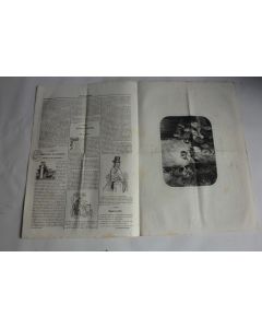 Ancien Journal Le Charivari 16 Juillet 1840 N° 198 Salon de 1840 H. Baron