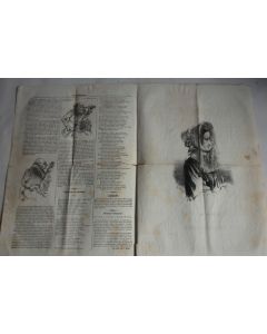 Ancien Journal Le Charivari 7 Septembre 1840 N° 252 Mme Lafarge
