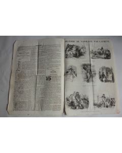 Ancien Journal Le Charivari 11 Juillet 1840 N° 193 Histoire de Napoléon