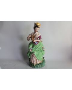 Tisanière porcelaine figurative Jardinière Jacob Petit