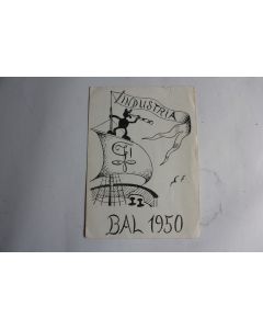 CPA Suisse société étudiante Zofingue Bal d'industria 1950