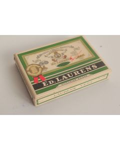 Boîte à cigarettes carton Ed. Laurens Vert Jubilé extension Suisse