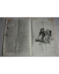Ancien Journal Le Charivari 4 Août 1840 N° 217 Proverbes
