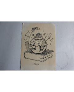 CPA Suisse société étudiante Zofingue Bal d'indus 1949