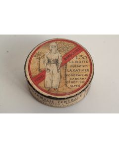 Boîte médicaments carton Pilules marocains Laxatives