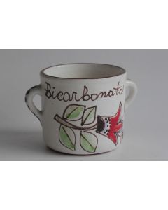Giovanni DE SIMONE Pot céramique Bicarbonato Italie 1970