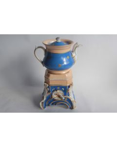 Tisanière porcelaine XIXe siècle